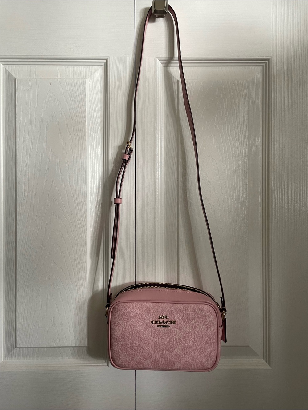 Coach Pink Powder Mini Jamie Bag